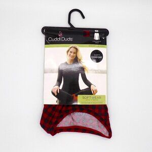 Cuddl Duds Top Layering Soft Wear Long Sleeve Crew Neck Size Medium M Cozy